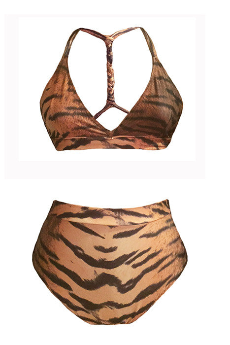 Tiger Blood (highwaist) - Betty Bangs Bikinis
 - 1