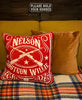 Shotgun Willie Throw Pillow