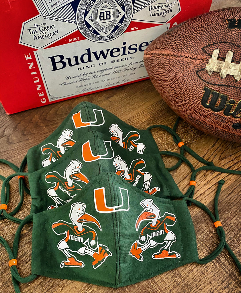 Miami Hurricanes Face Mask