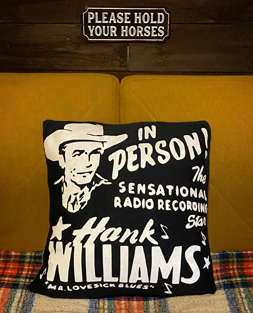 Hank Sr. Throw Pillow
