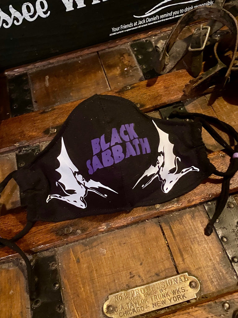 Black Sabbath Face Mask